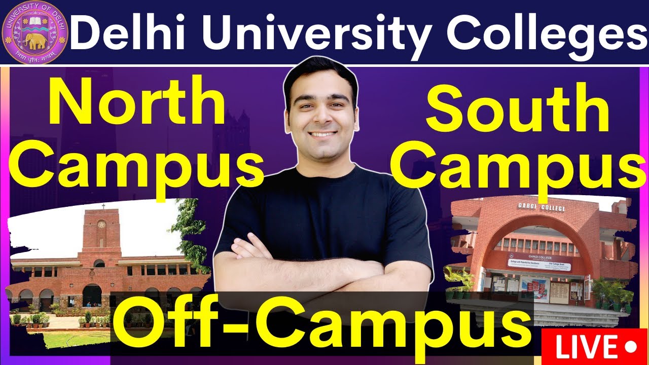 Delhi University North Campus Colleges 🥳🔥 - YouTube