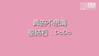 真的不想嘴 歌詞版