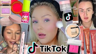 TESTING VIRAL MAKEUP TIKTOK MADE ME BUY 2023 🤯 WORTH THE HYPE?! | KELLY STRACK