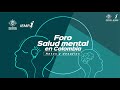 foro salud mental en colombia retos y desafíos