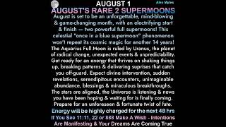 2 Full Super moons in August 2023 ~ RARE! Once in a Blue Moon Event for the Lionsgate Portal