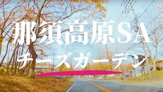 【車載動画】栃木県那須町 那須高原SA~GOOD NEWS~アジアンオールドバザール~チーズガーデン 4K 2023