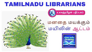 மனதை மயக்கும் மயிலின் ஆட்டம் - TAMILNADU LIBRARIANS