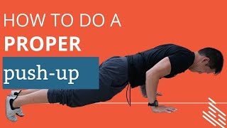 Do Push-Ups with Proper Form!