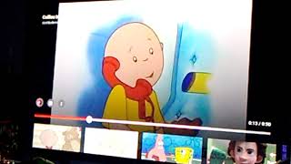 Caillou get roasted by Elijah