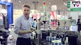 Bottle Labeling Machine and Unscrambling Machine by KWT at Taipei Plas 2016