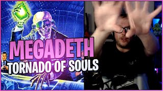 Megadeth - Tornado of Souls REACTION 😲😲