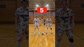 2人で5タッチ目でゴールしろww #shorts