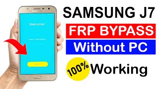 Samsung Galaxy J7 (SM J700) FRP Unlock or Google Account Bypass || Without PC