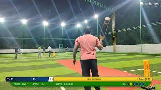 Tn 33 vs Team QUBE Live Cricket Match | CRICKET LOVERS TURF TOURNAMENT YISA Live - young india spor