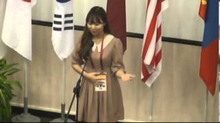 2012 SYS Memorial Hall Mandarin Speech (沈素娟_Sim So Yeon)