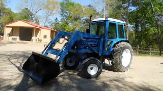 242 - FORD 5600 CAB W/ LOADER