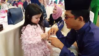 Dato' Nassier Wahab jatuh hati dengan Aaisyah anak Che Ta yang comel.