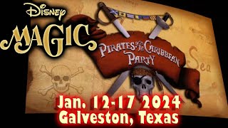 Disney Magic Pirate Night Complete With Fireworks: Jan. 12-17 Galveston Texas