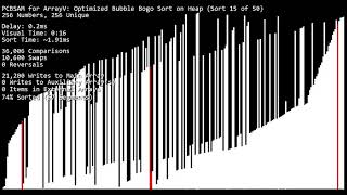 Optimized Bubble Bogo Sort