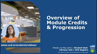 Overview of Module Credits & Progression