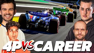 DOING MY HOMEWORK AT SPA! 👉😏 F1 24 4-Player Career (Episode 3/10)