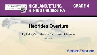 Hebrides Overture, arr. Jason Librande – Score & Sound