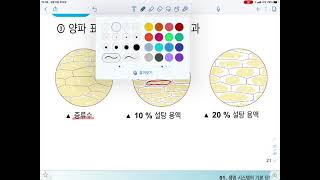 1학년통합과학 2-3-1(비상교과서)세포막