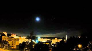 Timelapse of the Total Lunar Eclipse of September 28, 2015