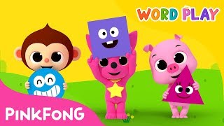 Shape Monsters | Word Play | Pinkfong Songs for Children