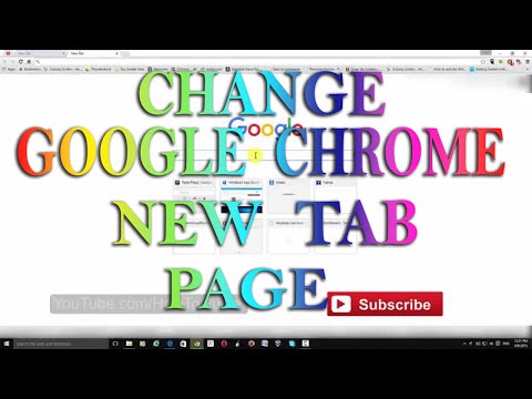 Google Chrome : How to change New Tab Page ? Google Chrome : How to change New Tab Page ?