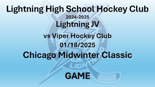 Lightning JV vs Viper HC GAME 01/18/2025