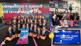 competition🏅+ summit bid reveal🤍💙