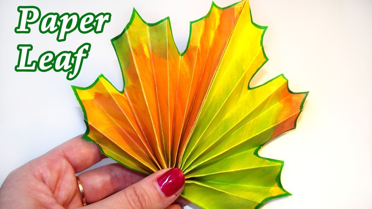 Construction Paper Fall Leaves