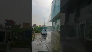 how to clean 😲😲 a glass building / #youtbe shorts / #shorts