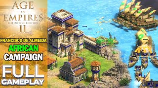 Age of Empires 2 DefinitiveEdition | Estado da India 1v4 Francisco de Almeida Campaign No Commentary