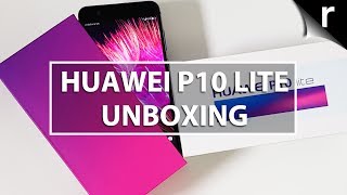 Huawei P10 Lite Unboxing \u0026 Hands-on Review