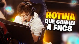 A ROTINA DE TREINO QUE ME FEZ GANHAR A FNCS  📝🏆