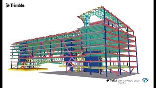 Tekla France BIM Awards 2018 -  EIFFAGE METAL : Siège Le Monde