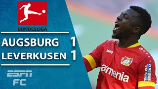 Last-second miracle goal gifts Bayer Leverkusen the equalizer vs. Augsburg | Bundesliga Highlights