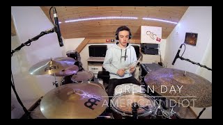 Green Day American Idiot - Drum Cover by basti e10