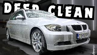 BMW E91 Interior Deep Cleaning - Car Detailing