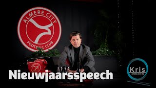 Nieuwjaarsspeech John Bes │ Almere City FC