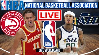 Live: Atlanta Hawks Vs Utah Jazz | NBA | Scoreboard | Play by Play | Bhordz   TV