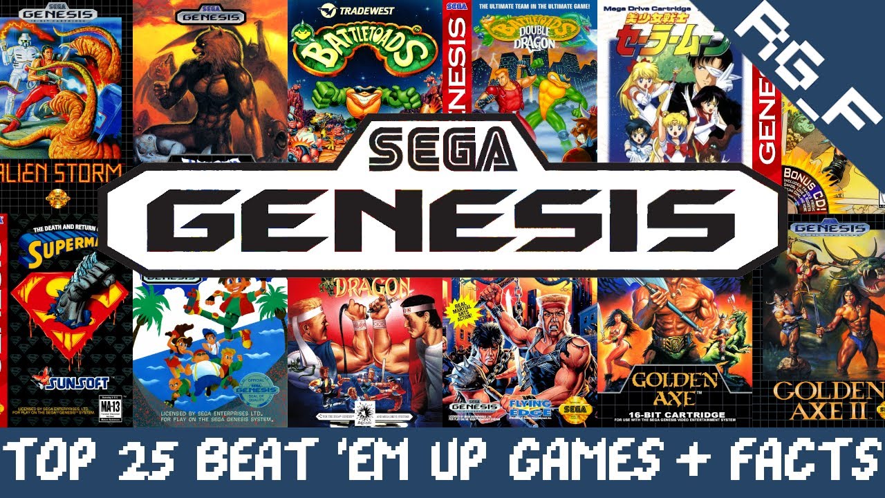 Top 25 Best Sega Genesis/Mega Drive Beat 'Em Up Games + FACTS - YouTube