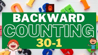 Backward Counting 30-1| HappyToons | Maths Concepts