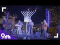 Olde Town Arvada menorah lighting honors Officer Beesley, good Samaritan Hurley