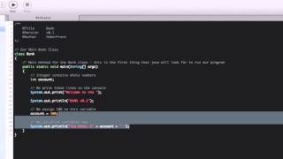 01 - Java Tutorial - Print Text on the Console