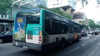 Bus 30 Départ d'un Citelis Line N°3614 ( VENTILATION💥💨 ) à Pont de Grenelle en direction de Pigalle.