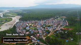 ArunKhola , Nawalpur , Nepal | Drone Aerial View  | Photo Frame Nepal |