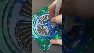 Satisfying Spirograph ASMR | Spiral Art Pattern for Relaxation! #art #shorts #spirograph #satisfying