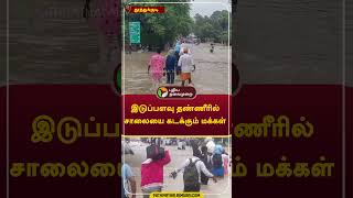 இடுப்பளவு தண்ணீரில் சாலையை கடக்கும் மக்கள் #shorts #Thoothukudi #rainwater