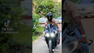 Yamaha r1 ... නින්දෙන් දුවන්නෙ කඩන් පාරෙ බම්පර් 😎😍😍 #srilanka #bike #video #r1 #wrx