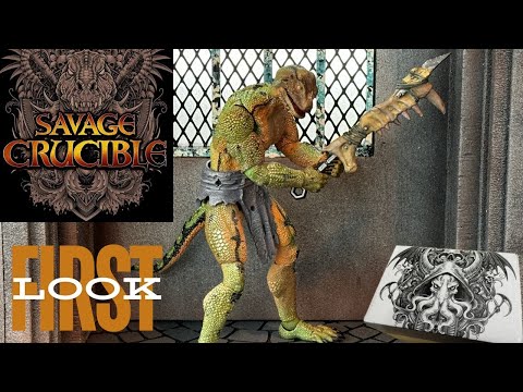 Savage Crucible Lemurian Savage: Figure Review