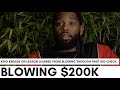 King Keraun Explains Why He Blew $200K Check And Lesson Learned